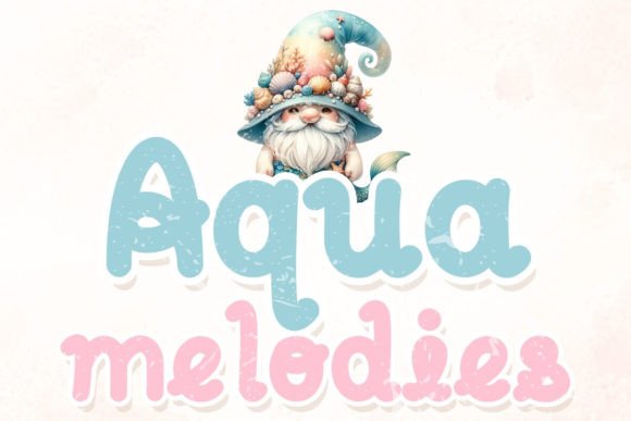 Aqua Melodies: A Script Font for Elegant Digital Designs