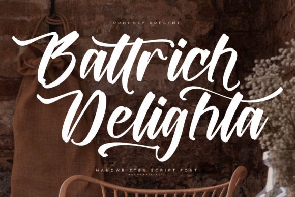 Battrich Delighta: A Font for Handmade Storytelling