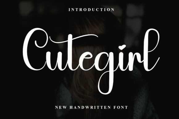 Cutegrirl: A Font for Elegant Editorial Design