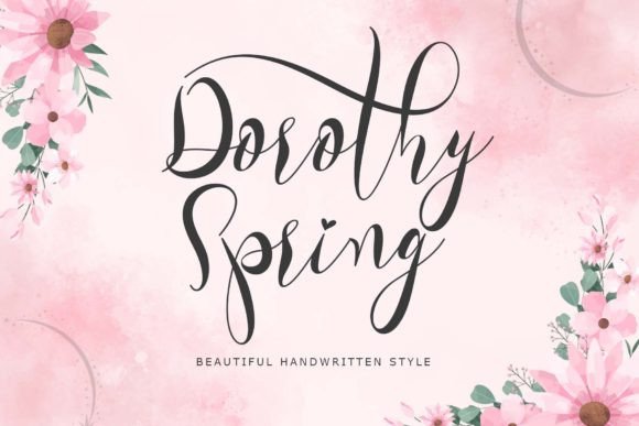 Dorothy Spring: A Handwritten Font for Digital Design
