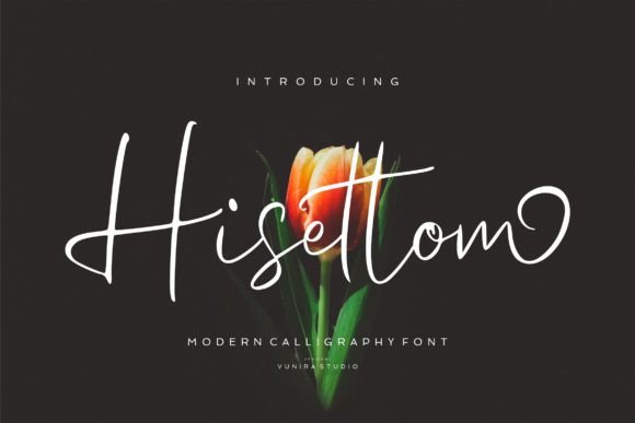Hisettom: The Elegant Script Font for a Cohesive Brand Identity
