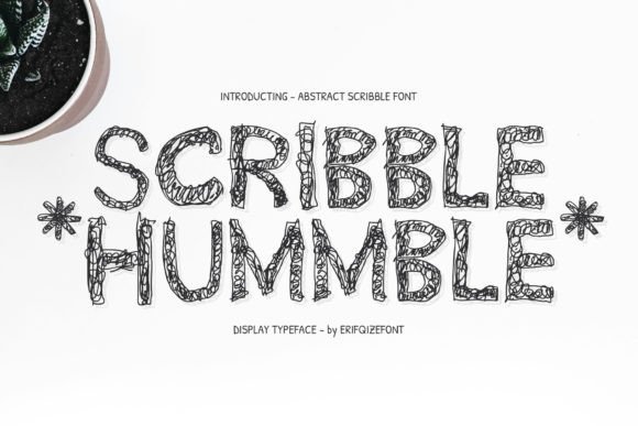 Introducing Scribble Humble: A Handcrafted Font for Creative Makers