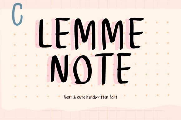 Lemmenote Font: The Typeface That Makes Your Brand Feel Warm and Professional