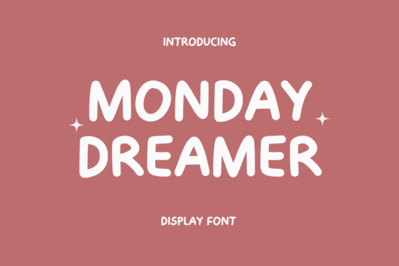 Monday Dreamer: A Playful Handwritten Font for Crafters