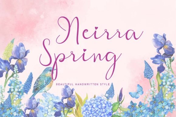 Neirra Spring: A Versatile Script Font for Modern Digital Design