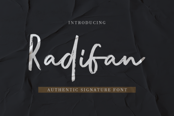Radifan: The Script Font That Wins Before You Type a Word