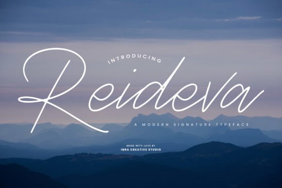 Reideva: The Signature Font That Elevates Your Business Brand