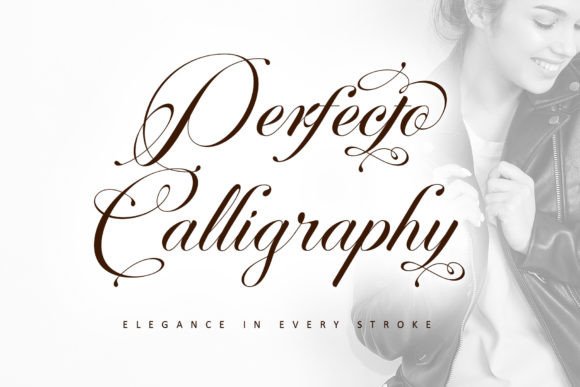 The Perfecto Calligraphy Typeface: A Crafter's Elegant Design Ally