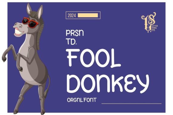 The Unassuming Magic of Fool Donkey: A Font That Soothes the Reader
