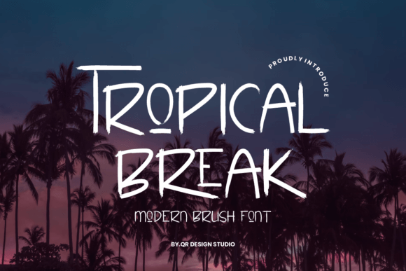 Tropical Break: The Script Font That Feels Like a Quiet Conversation