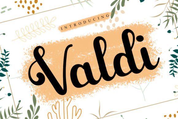 Valdi: A Quirky Handwritten Font for Readable Editorial Design