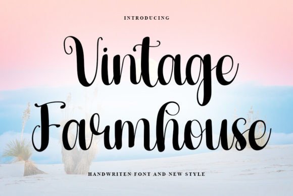 Vintage Farmhouse Font: A Tool for Authentic Brand Identity