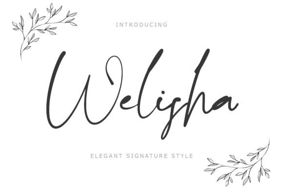 Welisha: A Playful Handwritten Font for Human Brand Experiences