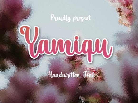 Yamiqu: A Designer’s Font for Handmade Elegance